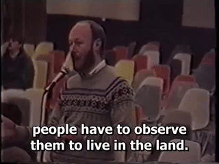Rabbi Meir Kahane on G d gave the land of Israel to the Jewish People 00:01:54